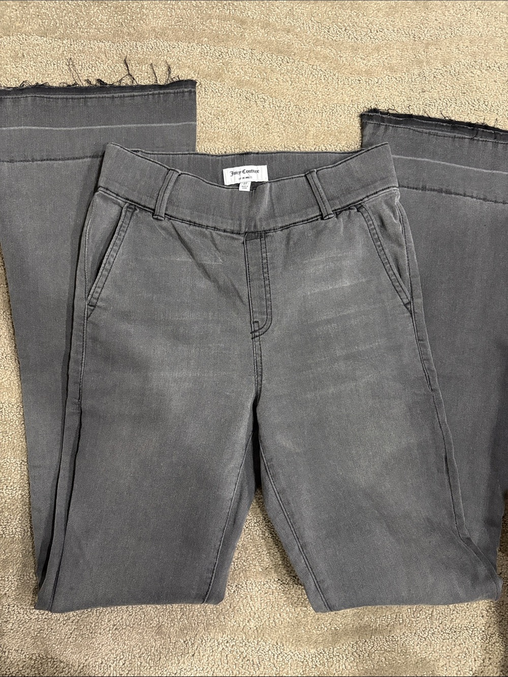 Juicy Couture Grey Denim Jeans size 27